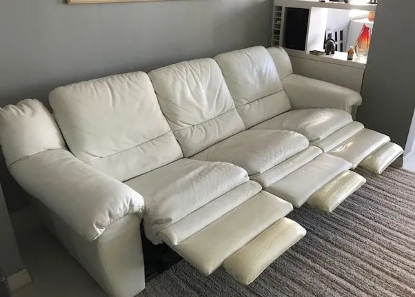 Sofá Lafer Home Theather 3 Lugares - Foto 4