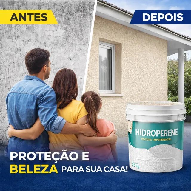 TEXTURA / GRAFIATO HIDROPERENE 25 KG - IMPERMEÁVEL - VÁRIAS CORES - 1 ANO DE GARANTIA - Foto 2