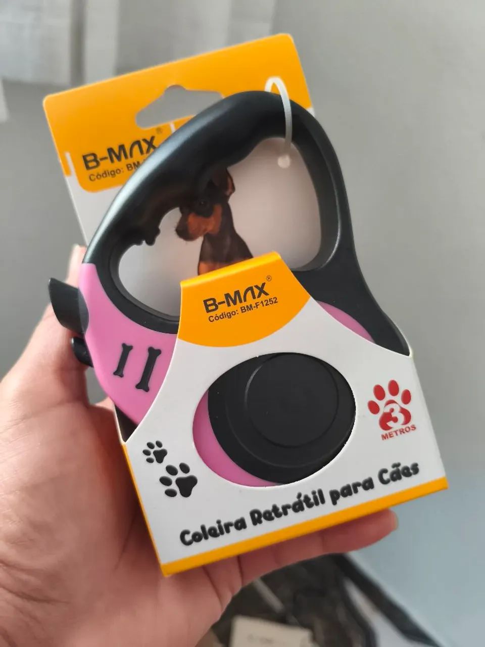 Coleira Retrátil 