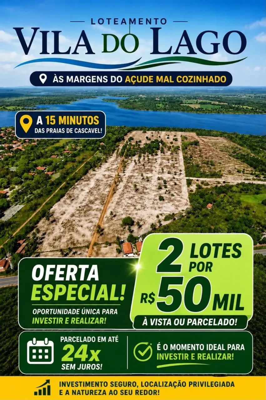 LOTEAMENTO VILA DO LAGO!!!! - Foto 5