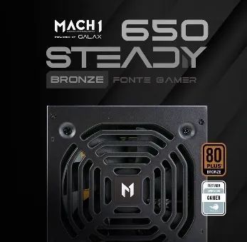 Fonte 650W Mach1 c/ Garantia + Caixa Completa (Estado de Nova) - Foto 3