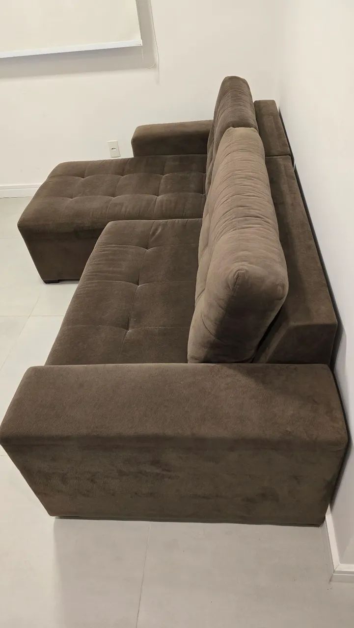 Sofá modular 3 lugares com chaise - Foto 3