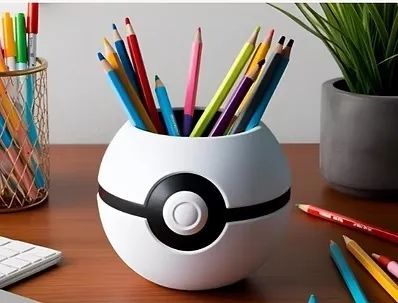 Porta Lápis- Pokebola