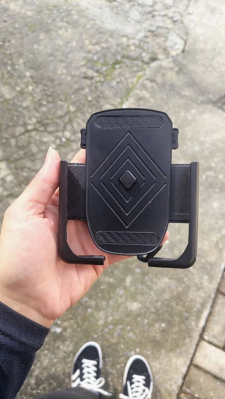Suporte celular retrovisor moto - Foto 3