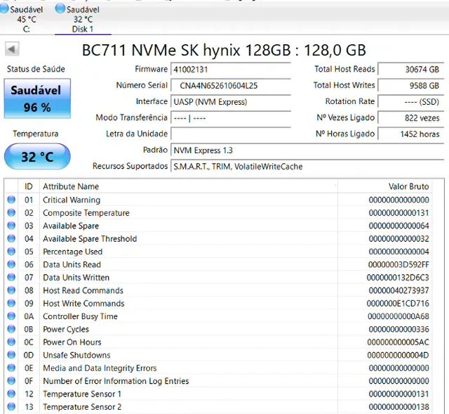 Ssd Nvme 128GB - Foto 4
