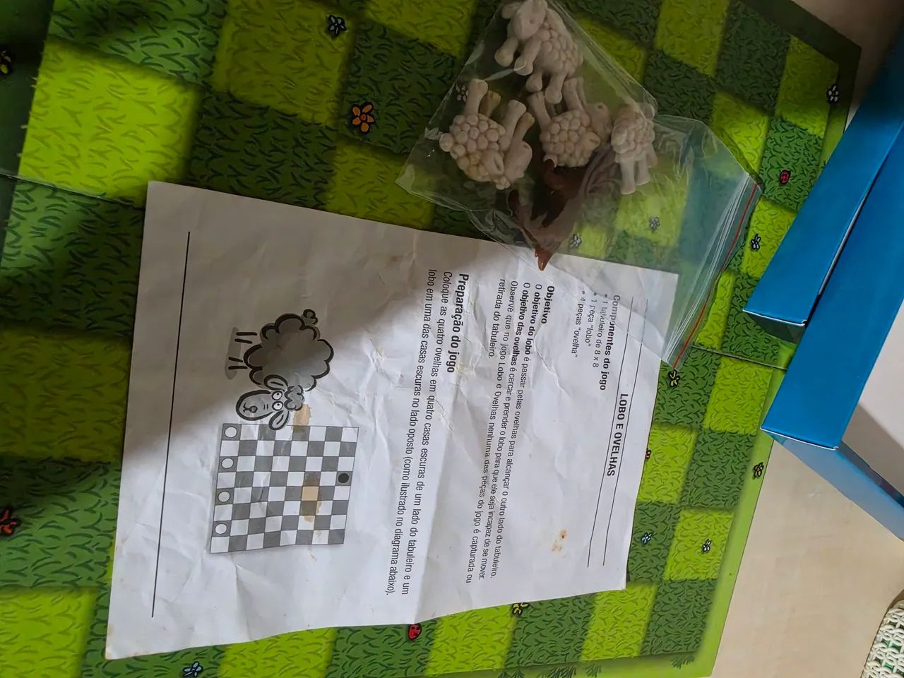 Jogo Lobo E Ovelhas Tabuleiro Mind Lab - Foto 4