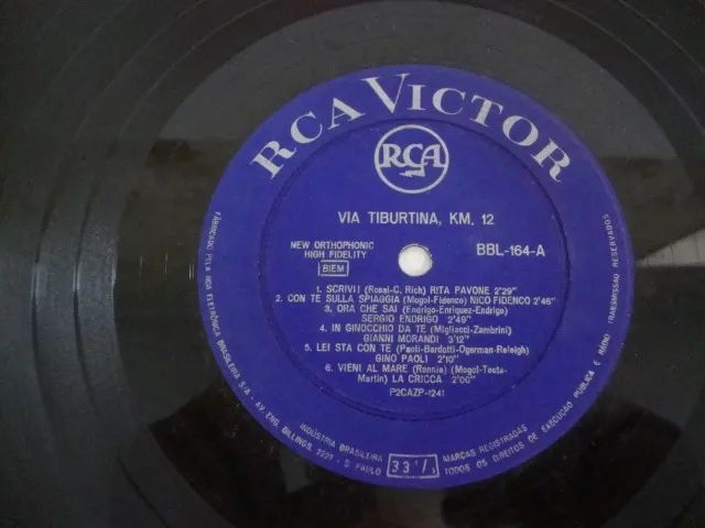 LP Vinil Via Tiburtina , KM 12 . - Foto 3