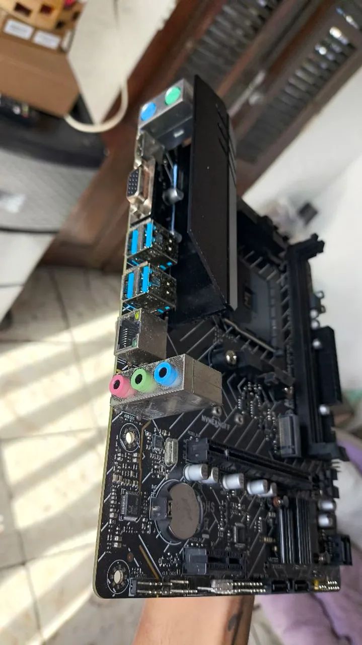 Placa mãe A520M soquete AMD - Foto 2