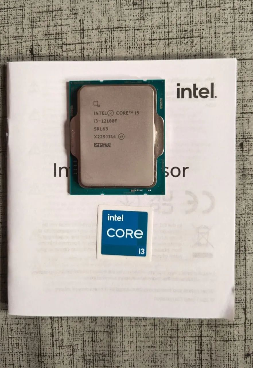 Processador Intel Core I3 12100F 12ª Geração - Foto 3