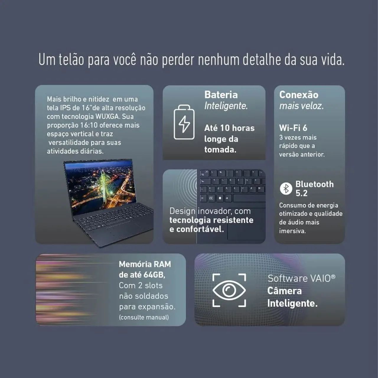 Notebook VAIO FE16 - Foto 3