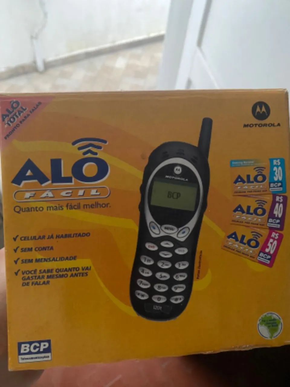 Celular retrô colecionável 