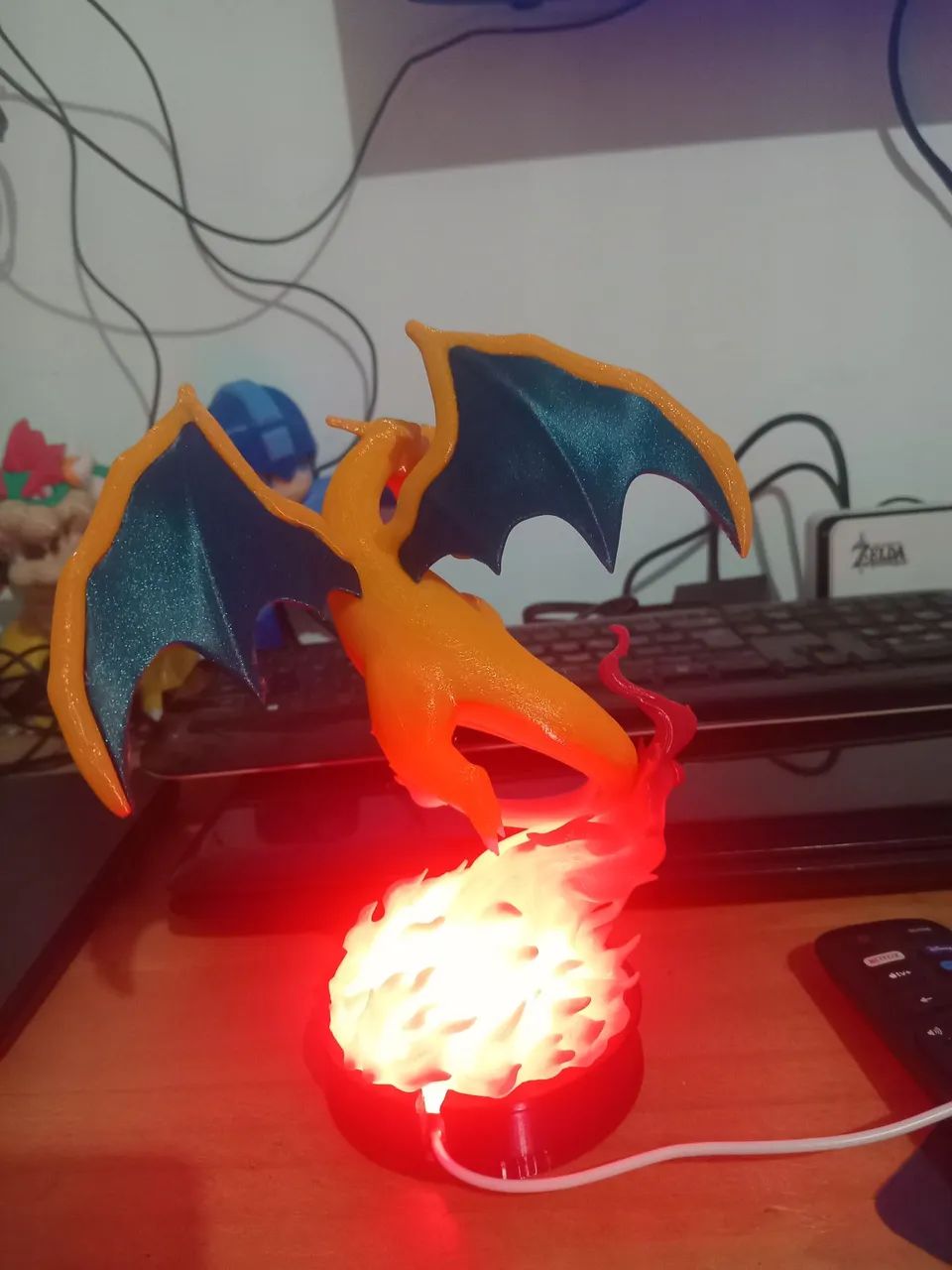 Luminária pokemon charizard nova - Foto 3