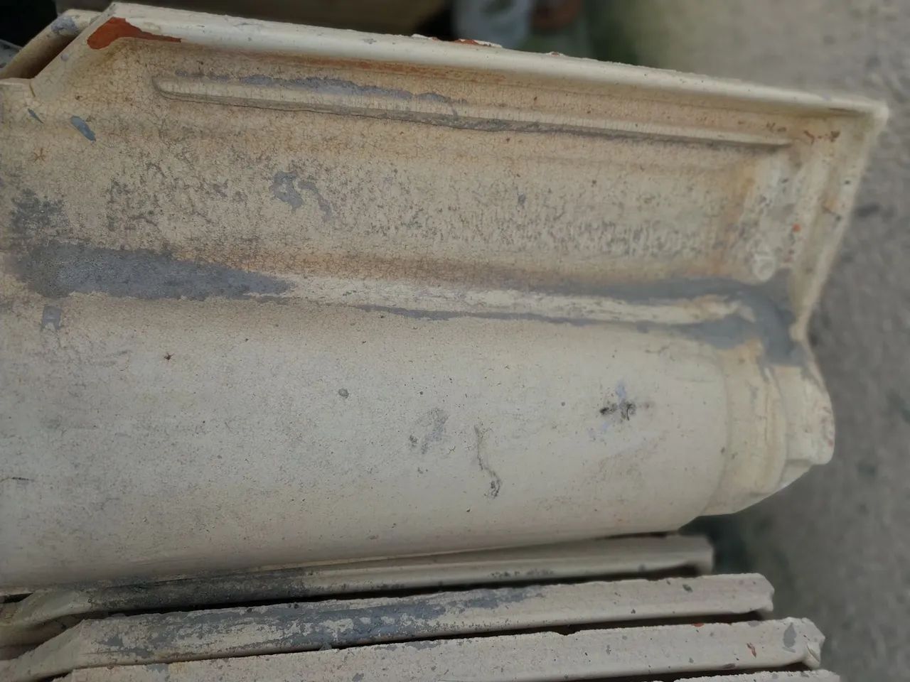 Telhas  de cerâmica 