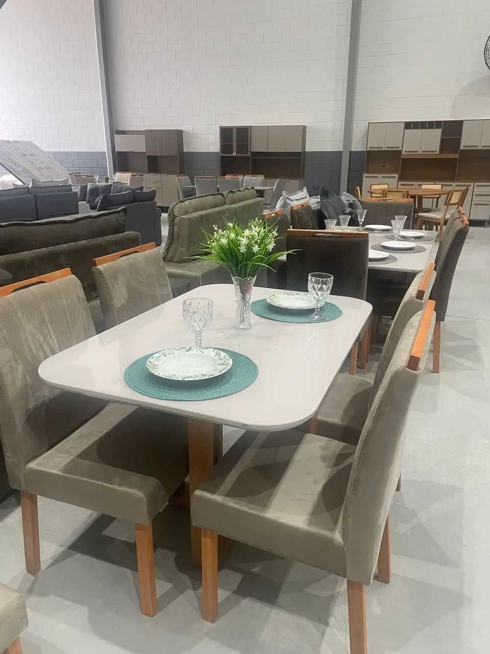 Mesa De Jantar Com 4 Cadeiras 