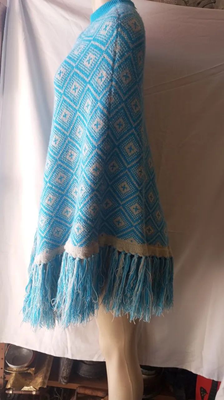 Poncho de lã  - Foto 5