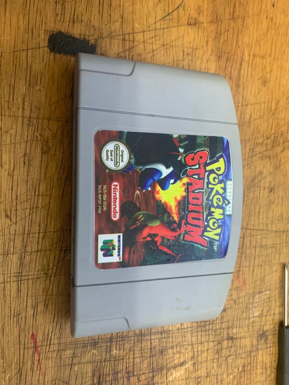 3 fitas Nintendo 64 Pokemon stadium 1 e 2 interanational super star soccer 64 usados