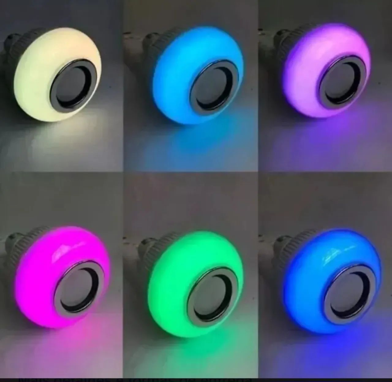 Lâmpada Led com caixa de som bluetooh e controle remoto  - Foto 5
