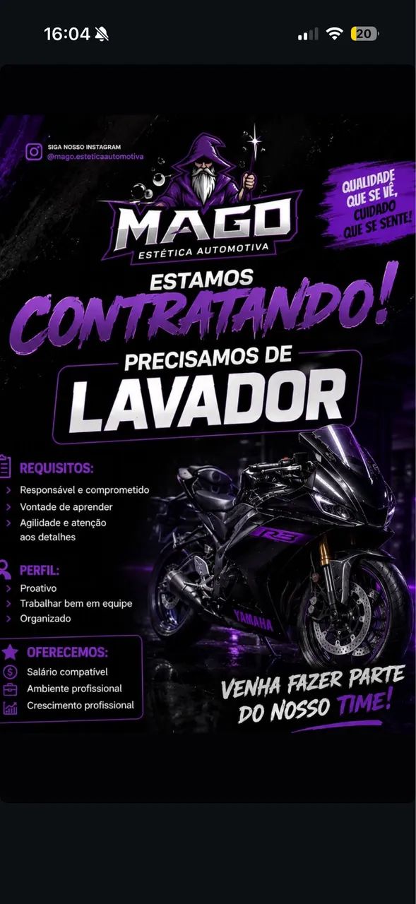 Contrata-se lavador  - Foto 2