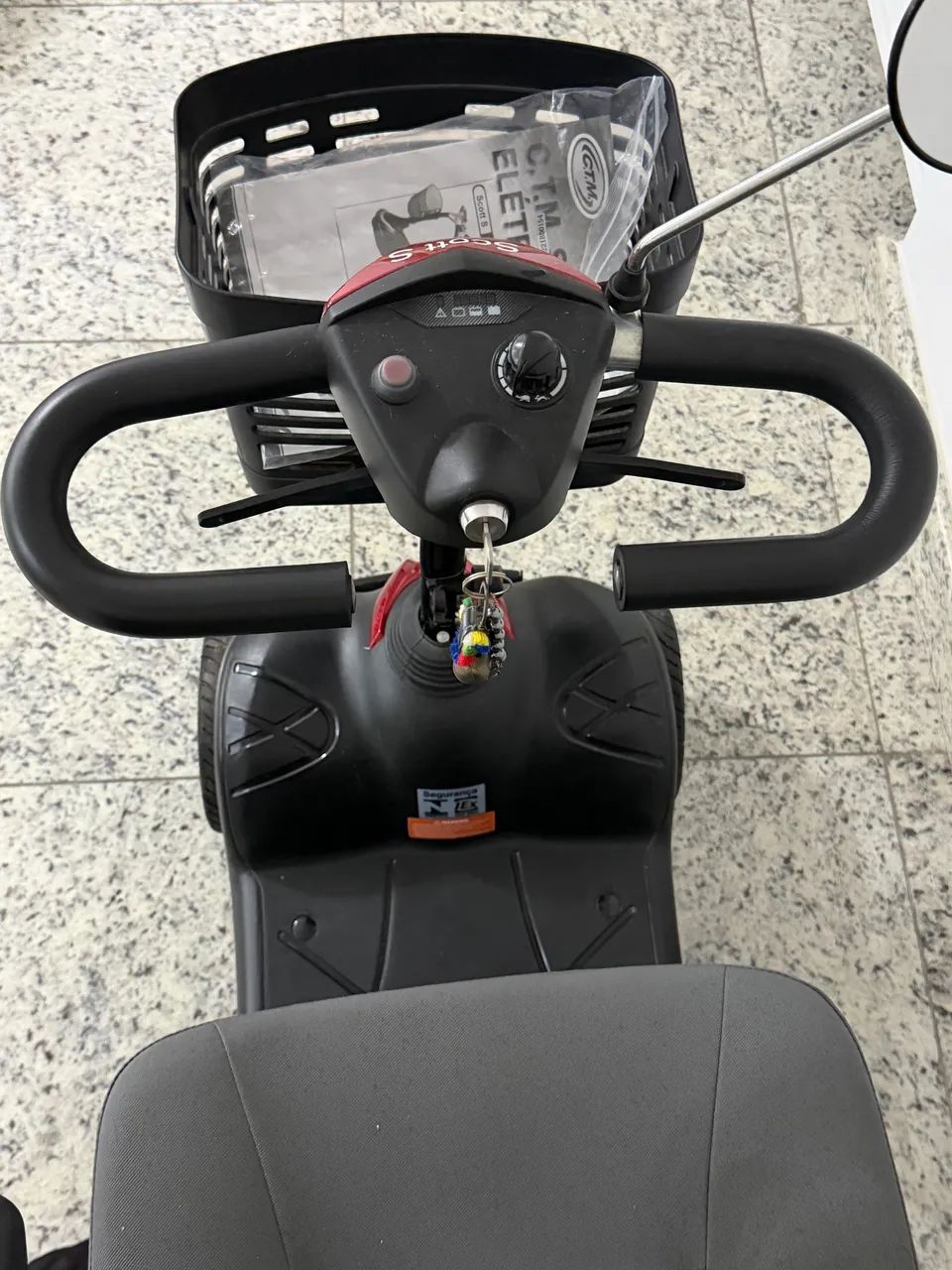 Cadeira de Rodas Motorizada Scooter Elétrica Scott S - Foto 3