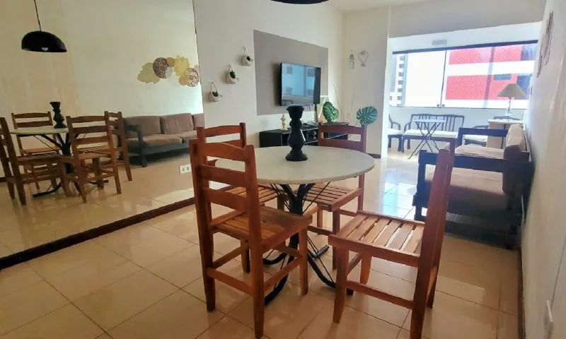 Aluguel Jatiúca: Apê 90m² 100% Mobiliado, Nascente e Garagem Coberta - Foto 3