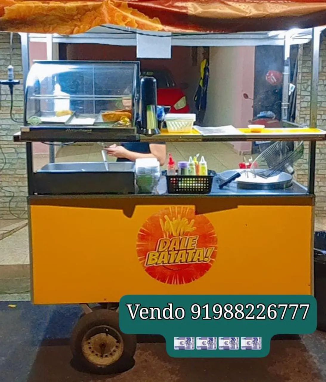 Carro de batata frita  - Foto 5