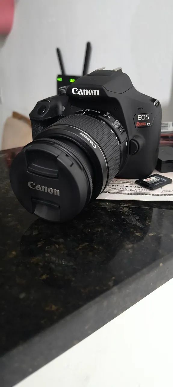 Câmera Canon EOS Rebel T7+ - Foto 5