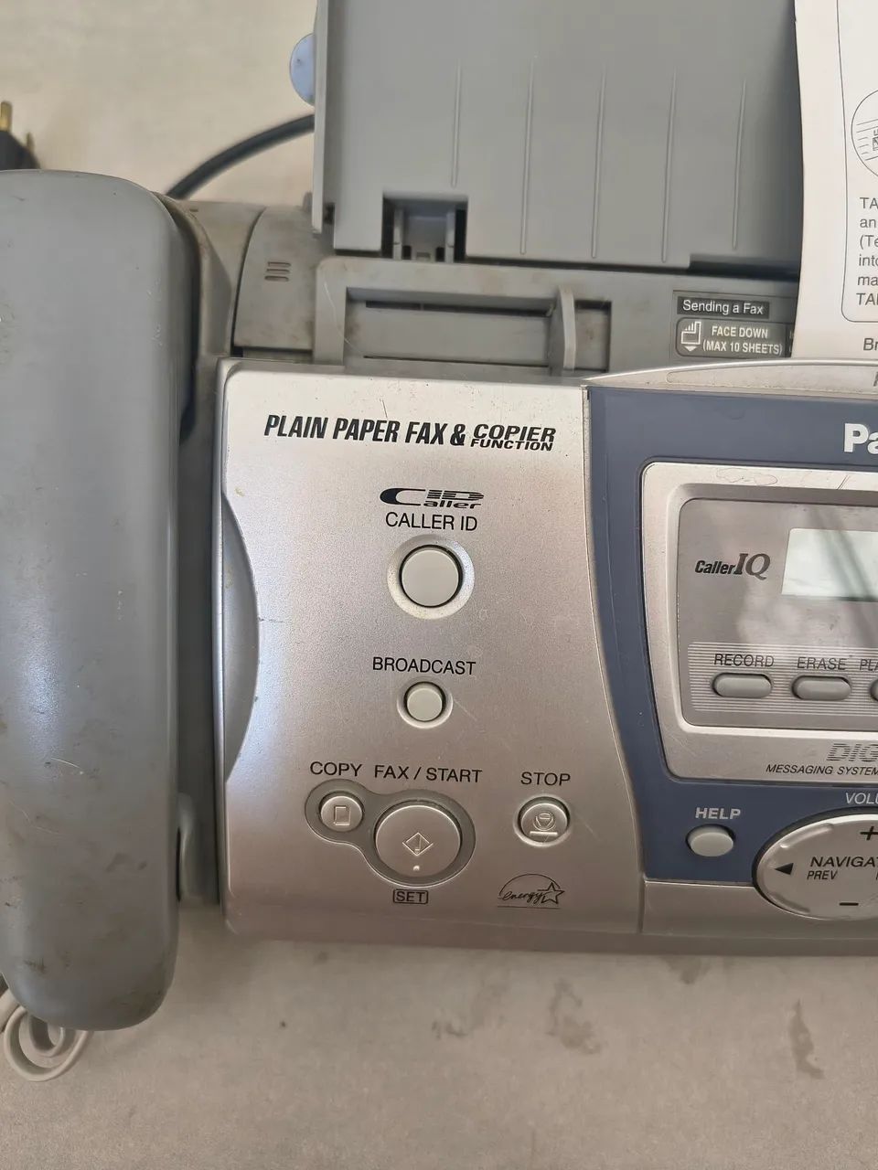 Fax Panasonic antigo - Foto 2