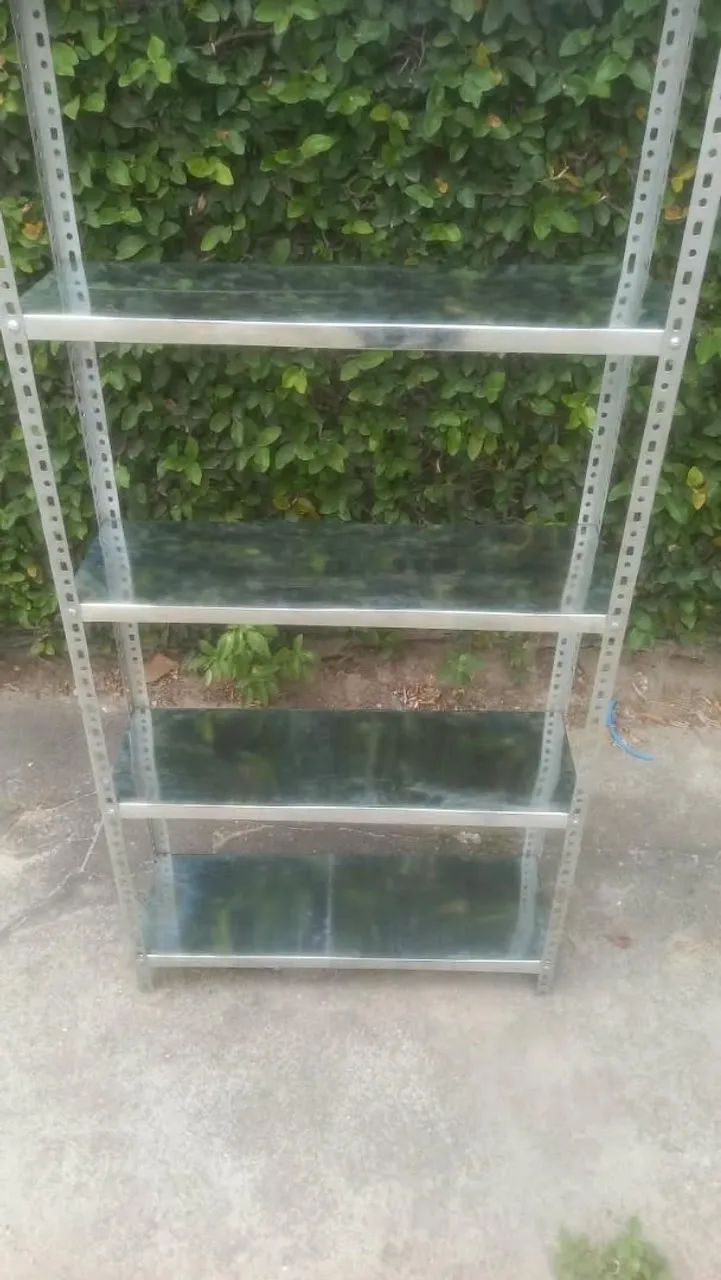 Estante de Aço Inox Alta Nova com 6 Prateleiras - Foto 5