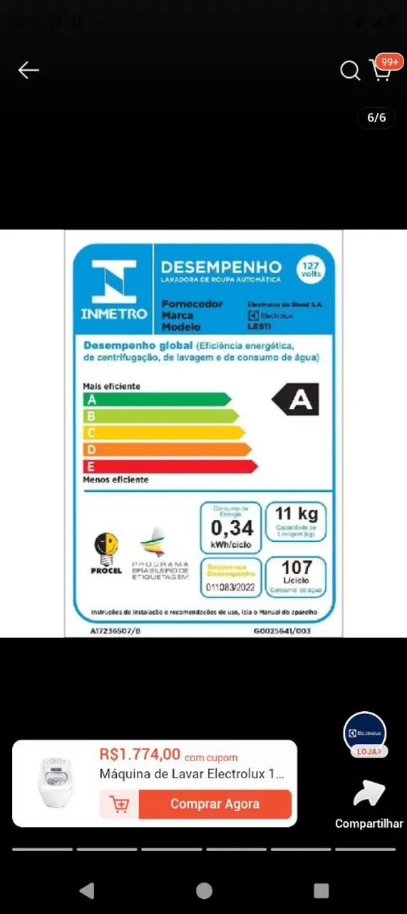 Máquina de lavar roupa  - Foto 5