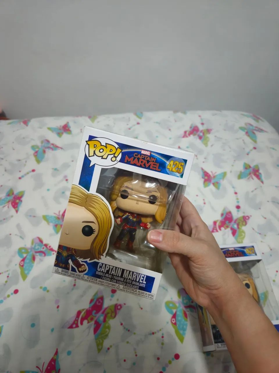 Lote Capitã Marvel - Funko Pop - Foto 3