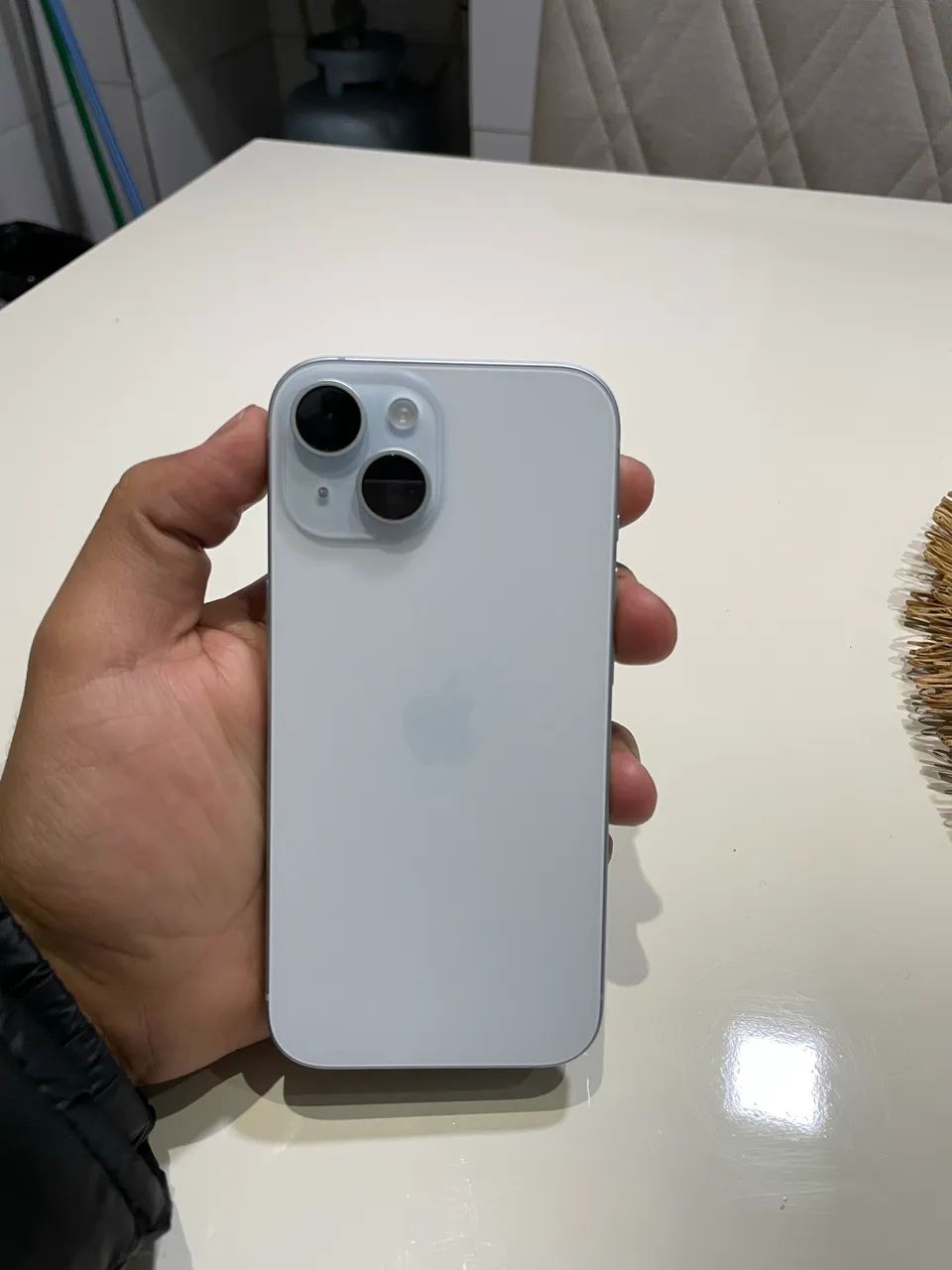 Iphone 15 azul 128gb - Foto 2