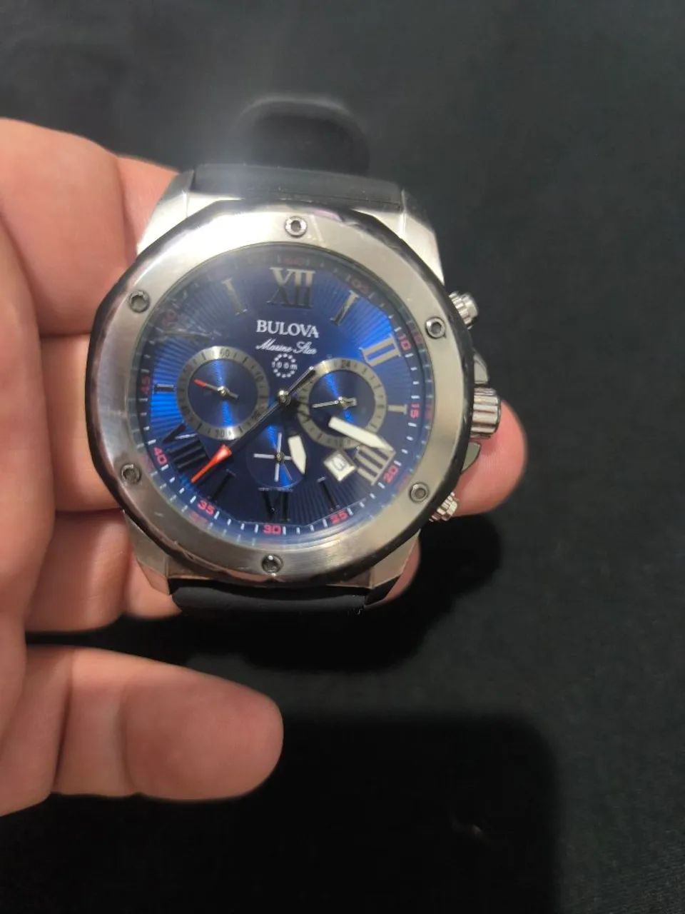 Relógio bulova marine star 