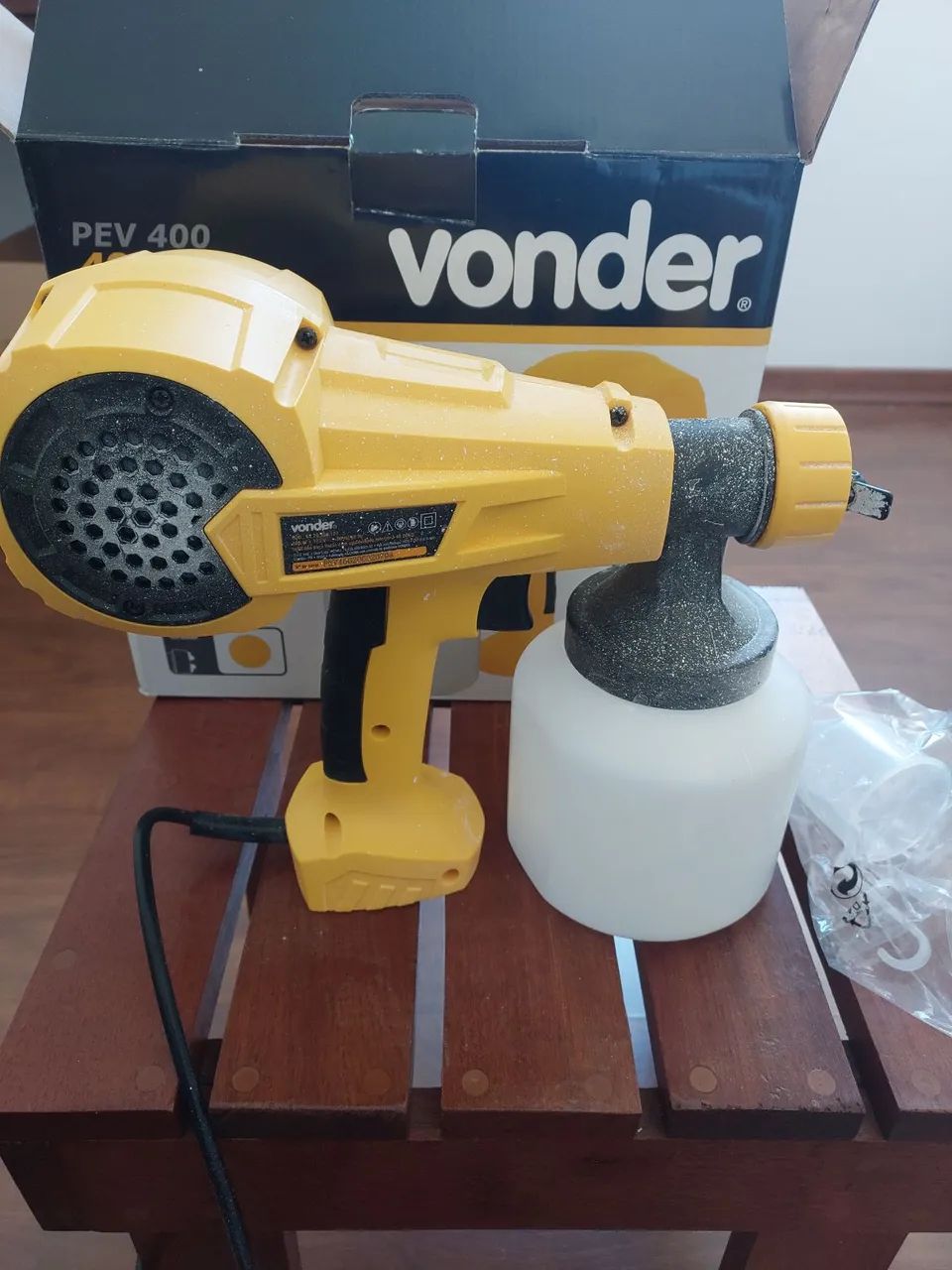 Pistola Elétrica para pintura - Vonder PEV 400 W - Foto 3