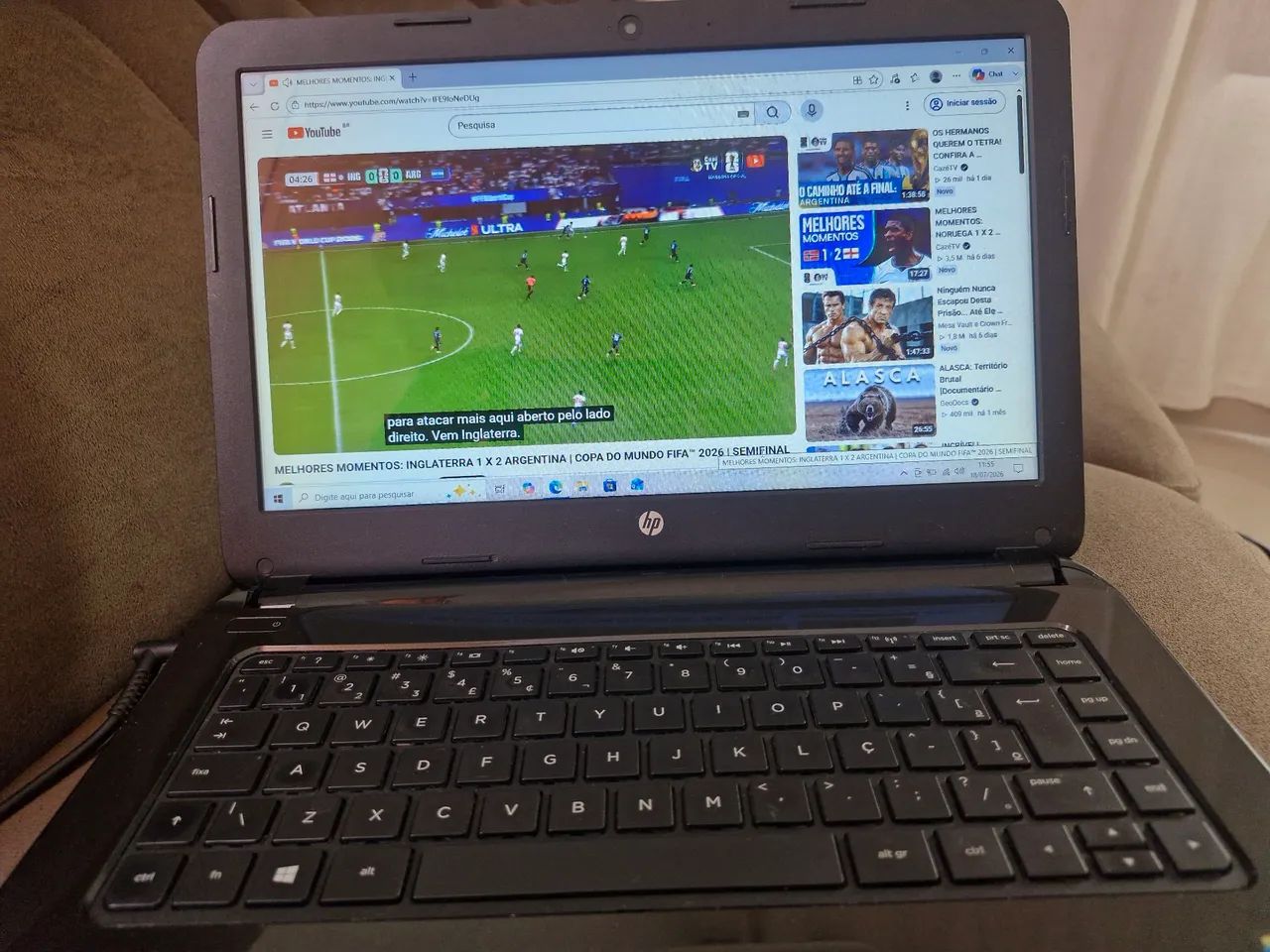 Notebook HP i5 4° geração 4Gb RAM 64Gb SSD - Foto 2