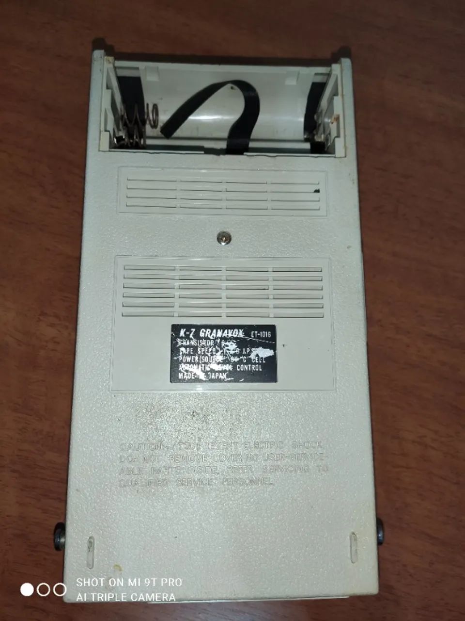 gravador GRANAVOX K-7  - Foto 3