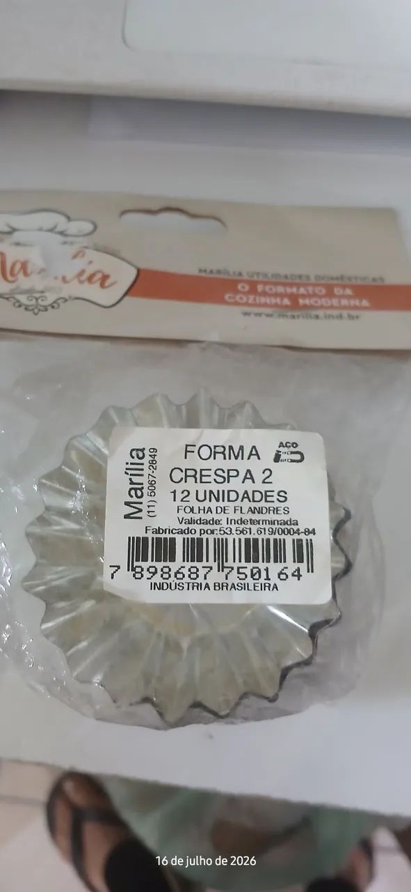 Kit com 24 formas crespas - Foto 4