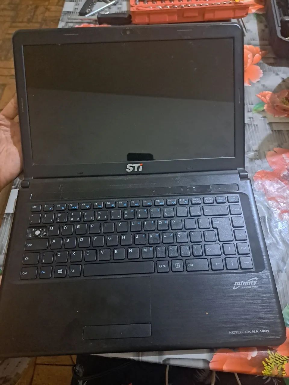 Carcaça Completa Com Tela E Teclado Notebook Semp Toshiba STi NA 1401 - Foto 4