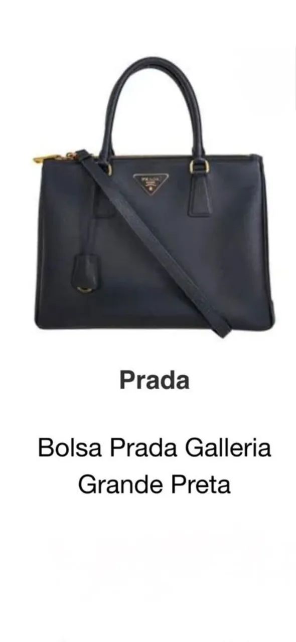 Bolsa Prada com nota fiscal - Foto 4