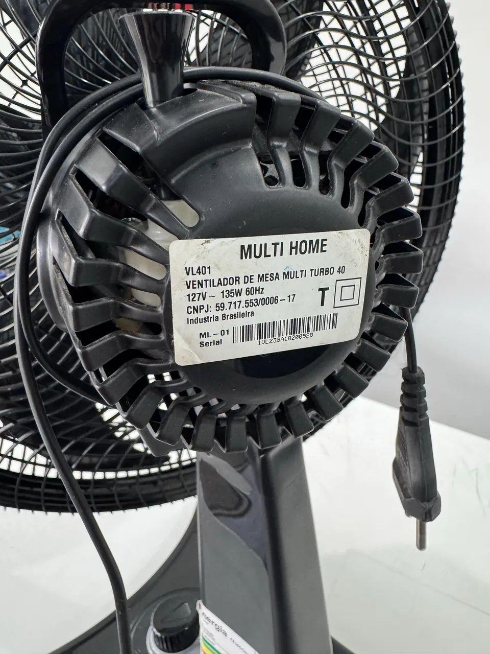 Ventilador Multi Home 127V Preto - Foto 4
