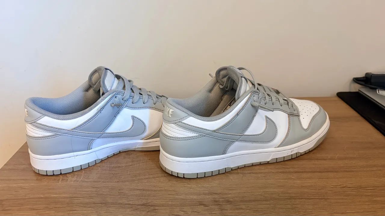 Dunk low - cinza - original em bom estado - Foto 4