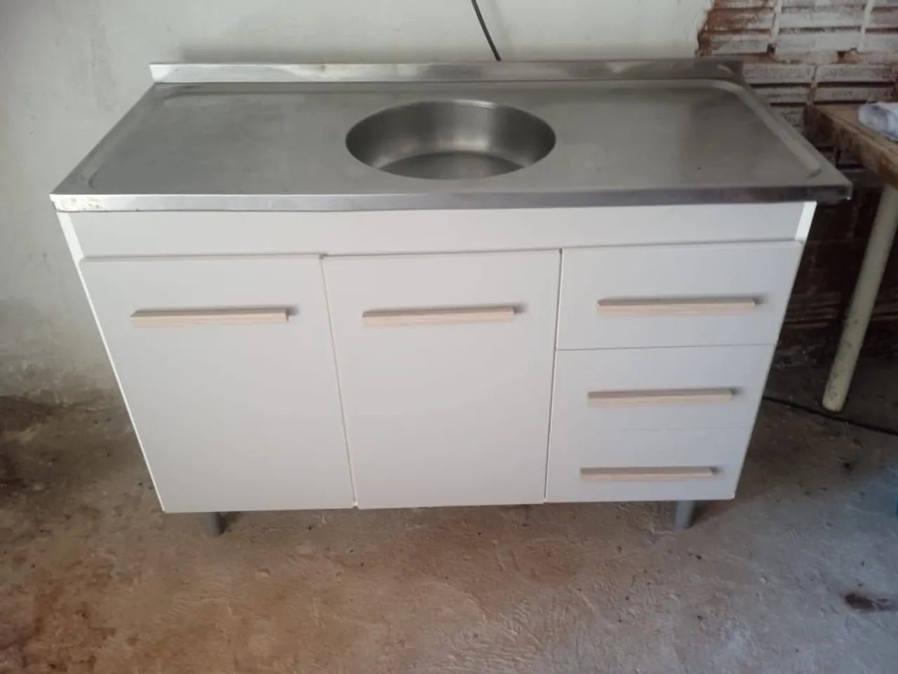Balcão com pia novo