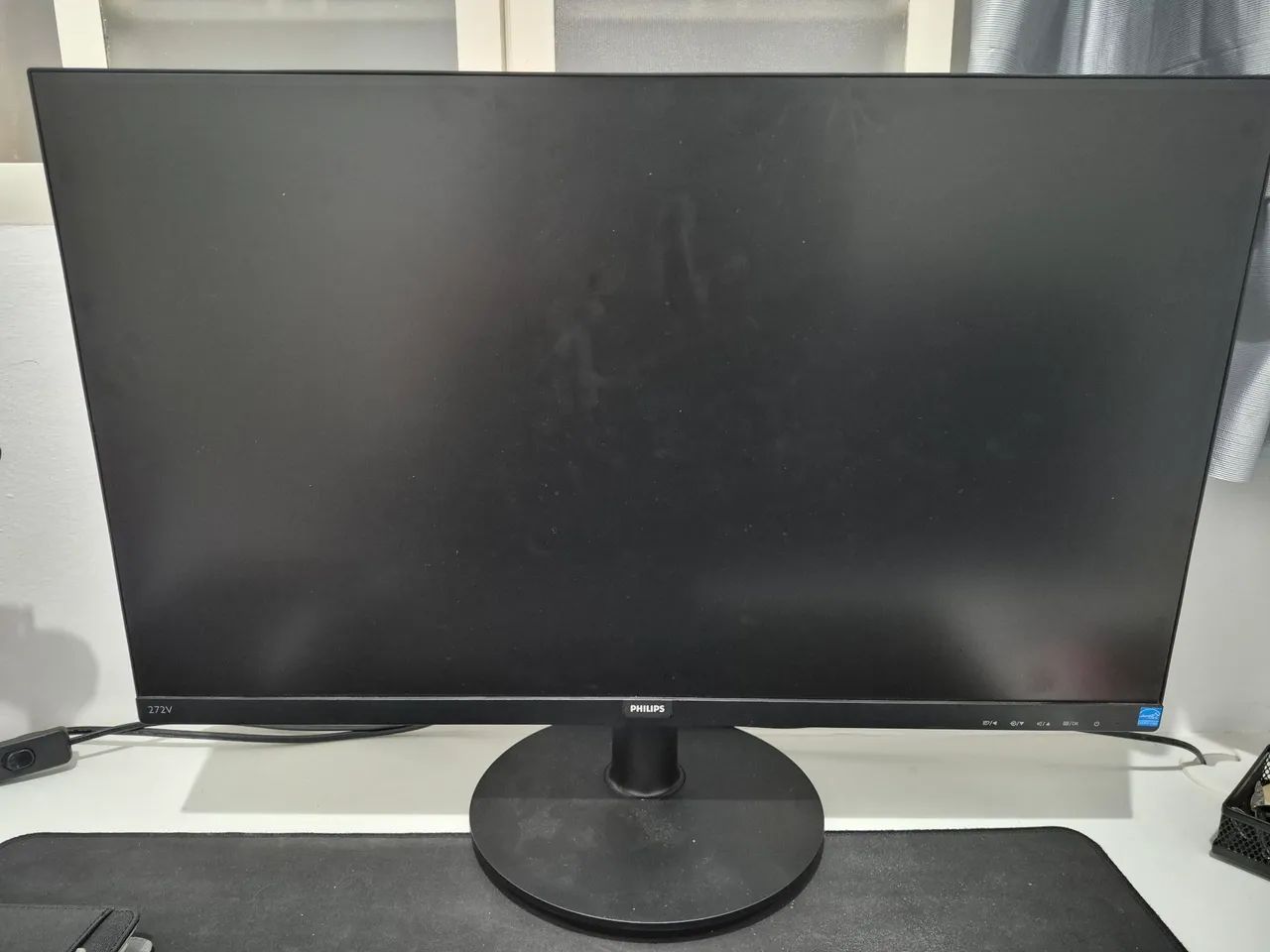 Monitor Philips 272V8A 27" IPS - Tela Quebrada - Para Peças