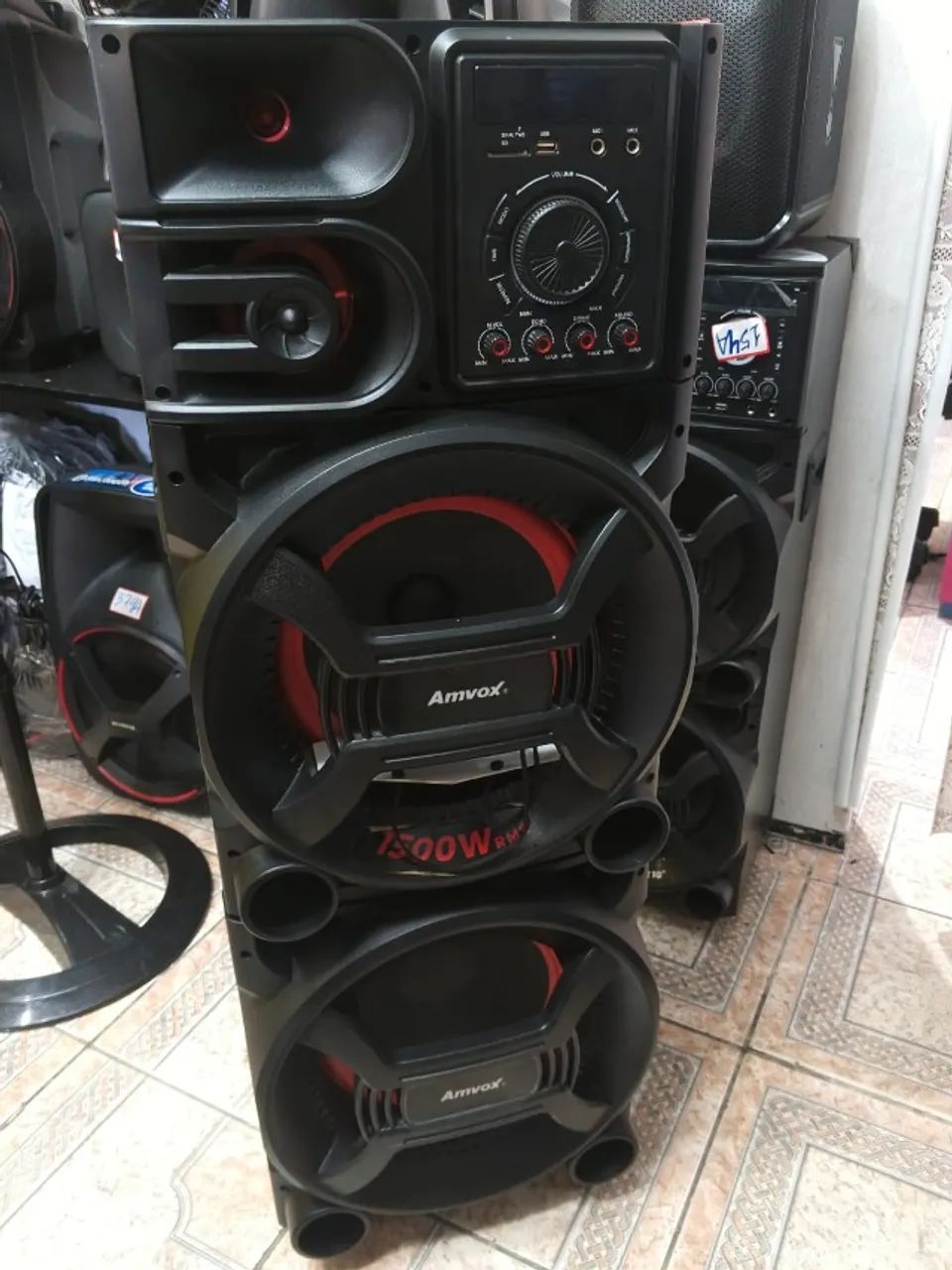 SKD CAIXA AMPLIF. AMVOX ACA 1501 PESADÃO