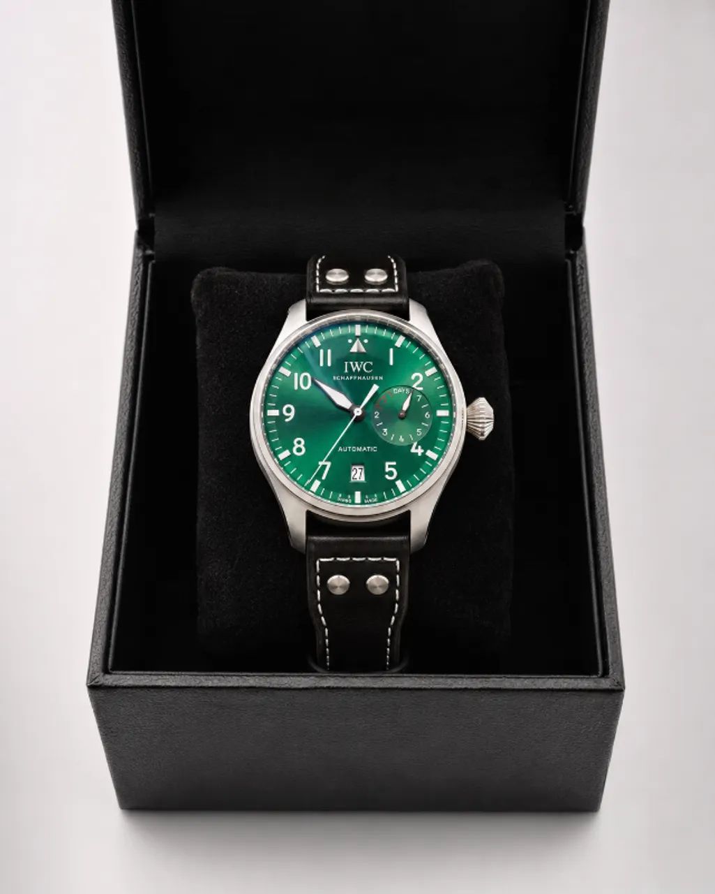 IWC Relógio automático masculino luxo aviador - Foto 2