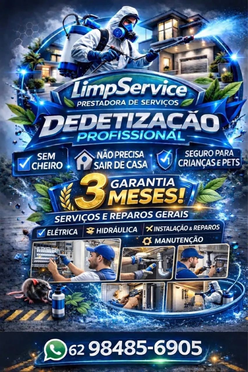 Dedetização e limpeza de caixa d?água 
