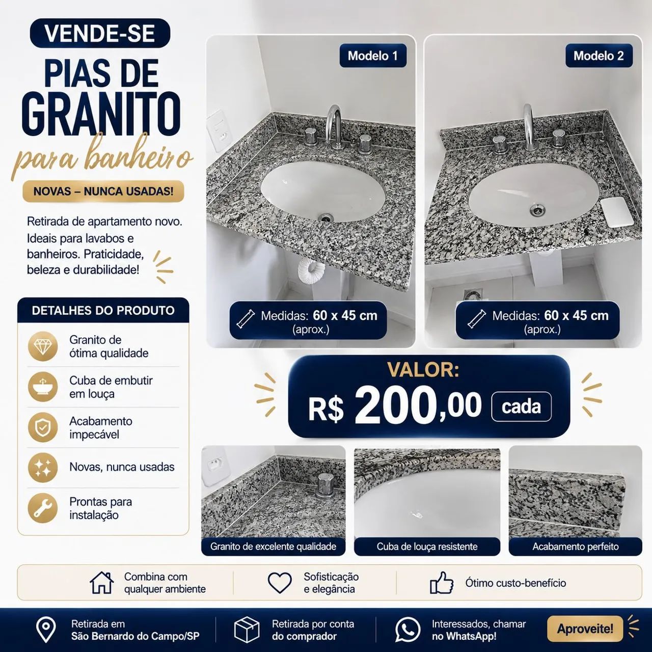 Pias e pedras - Foto 2