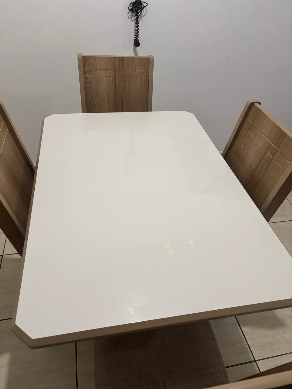 Mesa de jantar 4 lugares com cadeiras - Foto 3