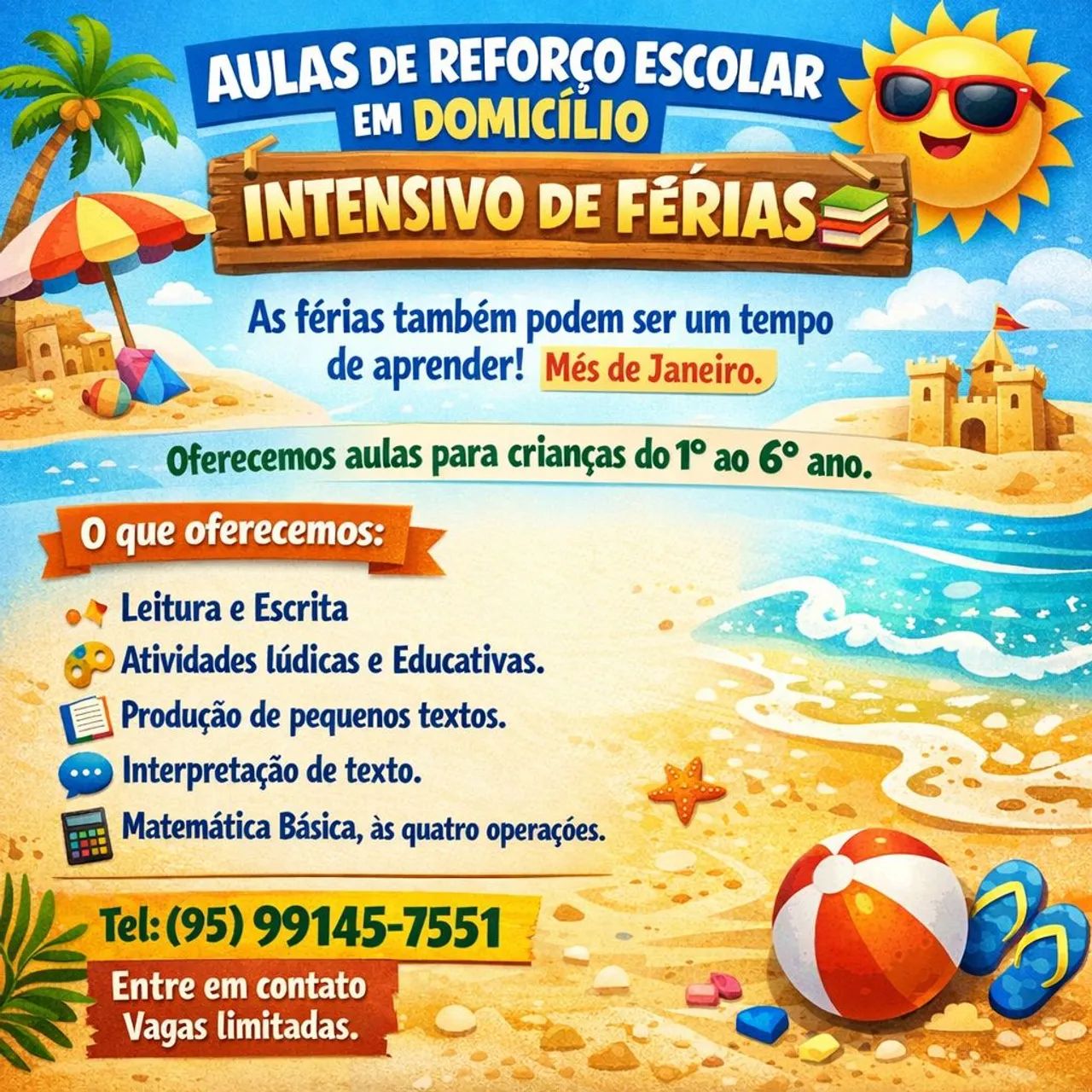 Aulas de Reforço Escolar 