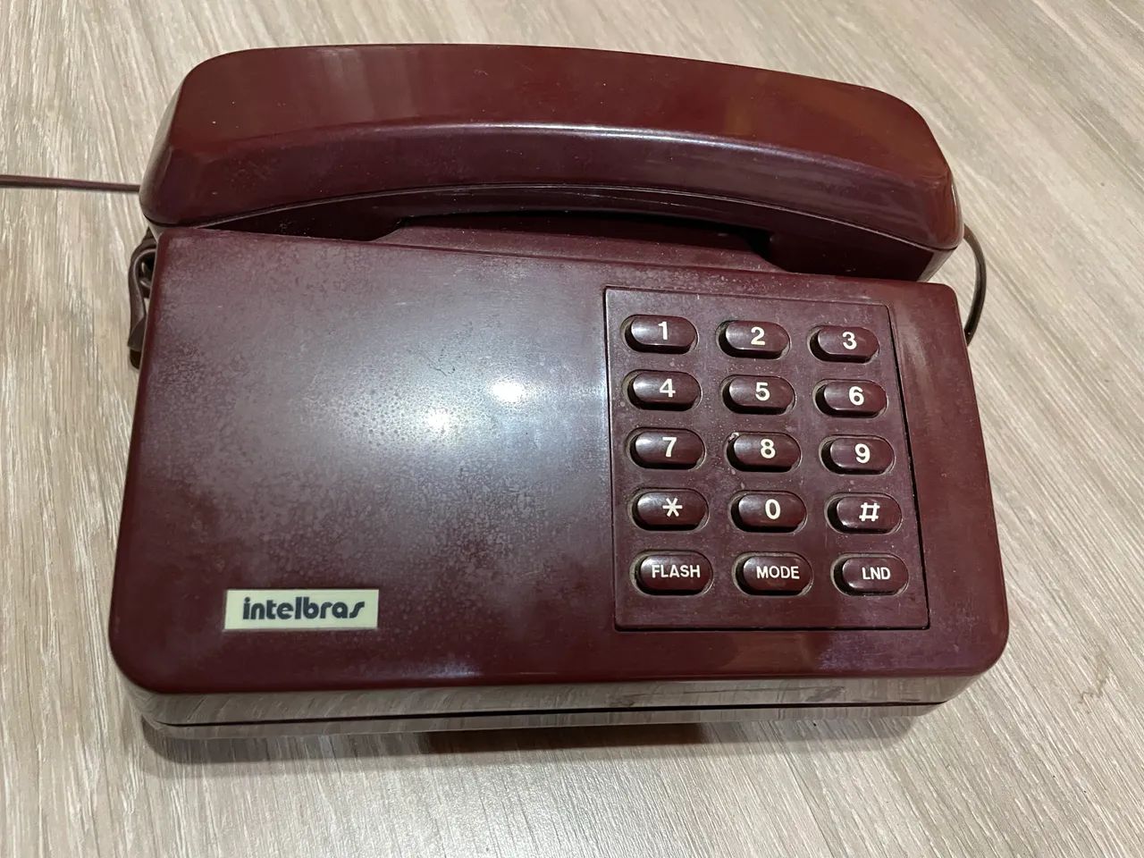 Telefone intelbras antigo 