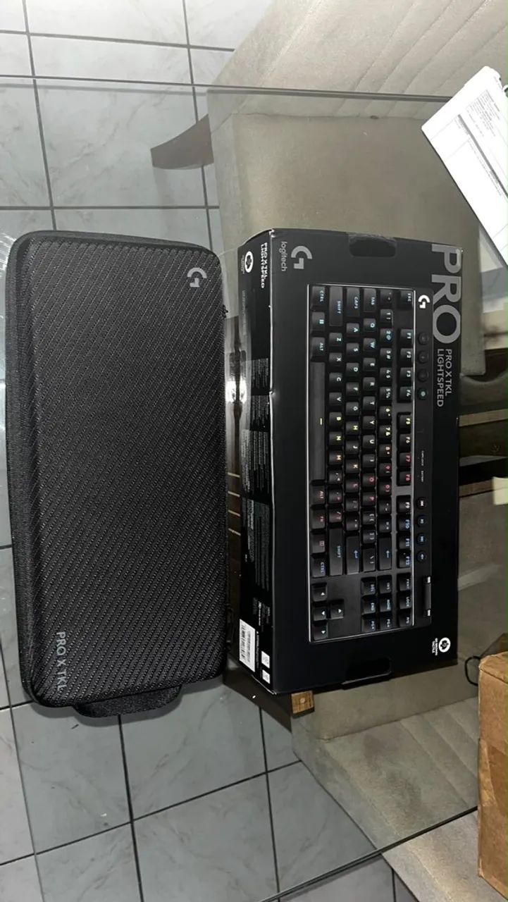 Teclado Logitech G PRO X TKL - Preto - Foto 4